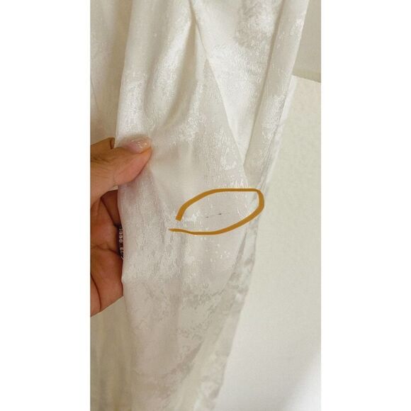 Galvan London silk Blend HAVANA BRIDAL WRAP DRESS EU40/US8 - Picture 12 of 12